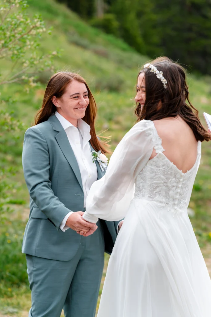 About Superbloom Weddings - Outdoor Brides Ceremony